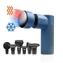 Pistola de Massagem Muscular com Frio e Calor Medisana MG 600 Azul Preto de Medisana, Massajadores elétricos - Ref: S9113896,...