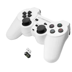 Telecomando Gaming Senza Fili Esperanza Gladiator GX600 USB 2.0 Bianco PC PlayStation 3 di Esperanza, Dispositivi di realtà v...