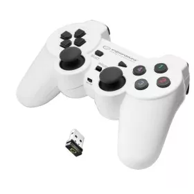 Controlo remoto sem fios para videojogos Esperanza Gladiator GX600 USB 2.0 Branco PC PlayStation 3 de Esperanza, Dispositivos...