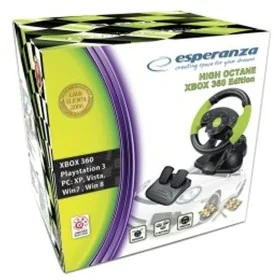 Volant Racing Esperanza EG104 PlayStation 3 xbox 360 de Esperanza, Accessoires - Réf : S9114550, Prix : 46,23 €, Remise : %