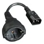 Power Cord GEMBIRD PC-SFC14M-01 C14 Black 15 cm by GEMBIRD, Cables - Ref: S9115035, Price: 3,48 €, Discount: %