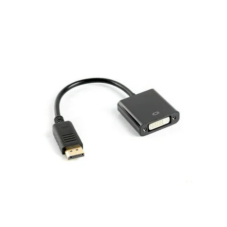 Adapter DisplayPort auf DVI Lanberg AD-0007-BK Schwarz 10 cm von Lanberg, Kabel - Ref: S9115316, Preis: 5,52 €, Rabatt: %