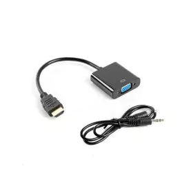 HDMI to VGA Adapter Lanberg AD-0017-BK Black 20 cm by Lanberg, HDMI - Ref: S9115323, Price: 4,85 €, Discount: %