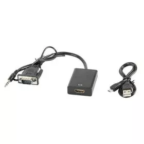 Adaptador HDMI para VGA Lanberg AD-0021-BK de Lanberg, Acessórios para leitores de MP3 - Ref: S9115326, Preço: 7,79 €, Descon...