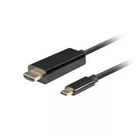 Cabo USB-C para HDMI Lanberg CA-CMHD-10CU-0030-BK de Lanberg, Acessórios para leitores de MP3 - Ref: S9115407, Preço: 13,78 €...