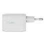 Cargador de Pared Belkin WCH013vfWH Blanco 65 W (1 unidad) de Belkin, Cargadores - Ref: S9117947, Precio: 39,25 €, Descuento: %