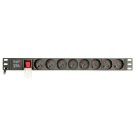 Multipresa 19" 8 Tomas Schuko con On/Off Switch GEMBIRD EG-PDU-014-F (3 m) di GEMBIRD, Multiprese - Rif: S9118215, Prezzo: 20...