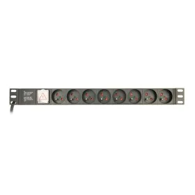 Schuko 19" 8 Way Multi-socket Adapter with On / Off Switch GEMBIRD EG-PDU-014-FC14 (3 m) by GEMBIRD, Power Strips - Ref: S911...