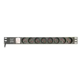 Schuko 19" 8 Way Multi-socket Adapter with On / Off Switch GEMBIRD EG-PDU-014-FC14 (3 m) by GEMBIRD, Power Strips - Ref: S911...