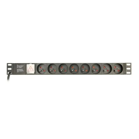 Rallonge 19'' 8 Tomas Schuko avec Interrupteur On/Off GEMBIRD EG-PDU-014-FC14 (3 m) de GEMBIRD, Multiprises - Réf : S9118217,...