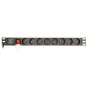 Schuko 19" 8 Steckerleiste mit An/Aus Schalter GEMBIRD EG-PDU-014-FC14 (3 m) von GEMBIRD, Mehrfachsteckdosen - Ref: S9118217,...