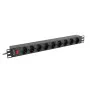 Multipresa 9 Prese con Interruttore Lanberg PDU-09F-0300-BK (3 m) di Lanberg, Multiprese - Rif: S9118246, Prezzo: 24,05 €, Sc...