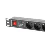 Entrelinha Lanberg PDU-07F-0200-IEC-BK (1 m) (2 m) de Lanberg, Réguas - Ref: S9118247, Preço: 24,15 €, Desconto: %