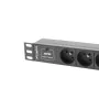 Regleta Lanberg PDU-03F-0200-BK (2 m) de Lanberg, Regletas - Ref: S9118252, Precio: 20,51 €, Descuento: %