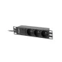 Ciabatta Multipresa Lanberg PDU-03E-0200-IEC-BK (2 m) di Lanberg, Multiprese - Rif: S9118253, Prezzo: 17,90 €, Sconto: %