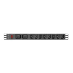 Réglette Lanberg PDU-02I1908I-0200-C20-BK (2 m) de Lanberg, Multiprises - Réf : S9118255, Prix : 31,84 €, Remise : %