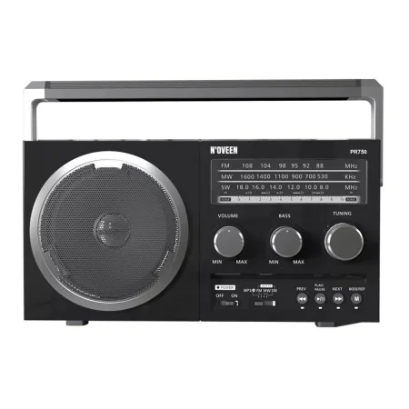 Rádio N'oveen PR750 Preto de N'oveen, Raios - Ref: S9121136, Preço: 30,87 €, Desconto: %