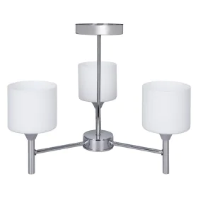 Suspension Activejet AJE-MIRA 3P Blanc Argenté Métal 40 W de Activejet, Plafonniers - Réf : S9121636, Prix : 22,18 €, Remise : %