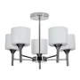 Suspension Activejet AJE-MIRA 5P Blanc Argenté Métal 40 W 47,5 x 34 x 47,5 cm de Activejet, Plafonniers - Réf : S9121637, Pri...