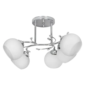 Ceiling Light Activejet AJE-IRMA 5P White Black Silver Metal 40 W 50,9 x 28 x 46 cm by Activejet, Ceiling Lights - Ref: S9121...