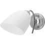 Wall Light Activejet NIKITA 1P Nikiel White nickel Metal Glass 60 W 220-240 V 26 x 12 x 12,5 cm 30 x 12 x 15 cm (1 Piece) by ...