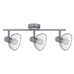 Suspension Activejet AJE-GIZEL 3P Argenté Métal 40 W de Activejet, Plafonniers - Réf : S9121666, Prix : 12,28 €, Remise : %