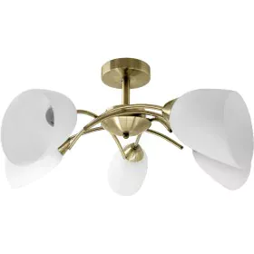 Suspension Activejet NIKITA 5P Patyna Blanc Métal verre 200 W de Activejet, Plafonniers - Réf : S9121694, Prix : 45,13 €, Rem...