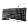 clavier et souris Trust Primo Noir Espagnol Qwerty QWERTY de Trust, Claviers - Réf : M0320944, Prix : 18,69 €, Remise : %