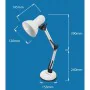 Lampe de bureau Esperanza ELD112W Blanc Noir Plastique 12 W de Esperanza, Lampes de table - Réf : S9121752, Prix : 15,29 €, R...