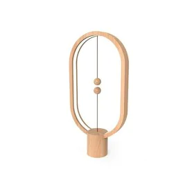 Lampe de bureau Allocacoc Heng Balance Marron Vert tendre Bois Plastique de Allocacoc, Lampes de chevet - Réf : S9121774, Pri...