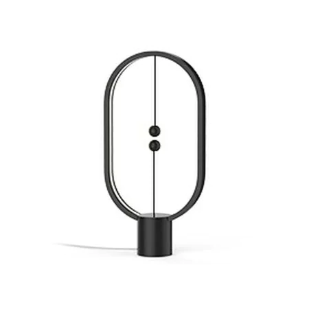 Lampe de bureau Allocacoc Heng Balance Ellipse Noir Plastique 23 x 36 x 16 cm de Allocacoc, Lampes de chevet - Réf : S9121775...