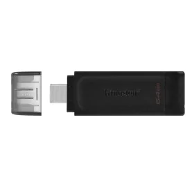 Memória USB Kingston 70 Preto 64 GB (1 Unidade) de Kingston, Memórias USB - Ref: S9122461, Preço: 6,45 €, Desconto: %