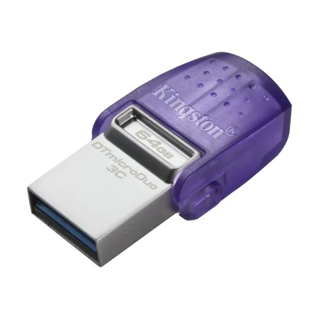 USB stick Kingston microDuo 3C 64 GB Purple (1 Unit) by Kingston, USB flash drives - Ref: S9122475, Price: 11,68 €, Discount: %