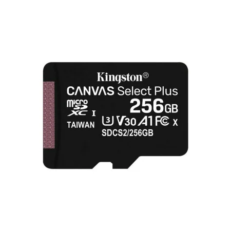 Micro SD Memory Card with Adaptor Kingston Canvas Select Plus 256 GB by Kingston, Memory cards - Ref: S9122486, Price: 22,78 ...