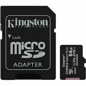 Mikro SD Speicherkarte mit Adapter Kingston Canvas Select Plus 64GB 64 GB von Kingston, Speicherkarten - Ref: S9122494, Preis...