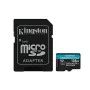 Scheda Di Memoria Micro SD con Adattatore Kingston Canvas Go! Plus 128 GB di Kingston, Schede di memoria - Rif: S9122495, Pre...