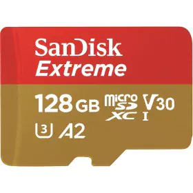 Carte Micro SD SanDisk Extreme 128 GB de SanDisk, Cartes mémoire - Réf : S9122775, Prix : 21,47 €, Remise : %