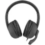 Headphones with Microphone Natec Rhea Black by Natec, Headphones and accessories - Ref: S9123613, Price: 13,62 €, Discount: %