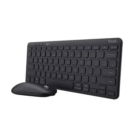 Teclado y Ratón Trust Lyra Negro Monocromo Inglés QWERTY de Trust, Packs de teclado y ratón - Ref: S9123851, Precio: 68,38 €,...