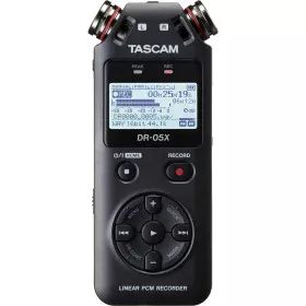 Enrégisteur Tascam DR-05X Bleu Noir de Tascam, Dictaphones numériques - Réf : S9125136, Prix : 114,99 €, Remise : %