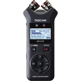 Gravador Tascam DR-07X Azul Preto de Tascam, Gravadores de voz digitais - Ref: S9125137, Preço: 135,18 €, Desconto: %