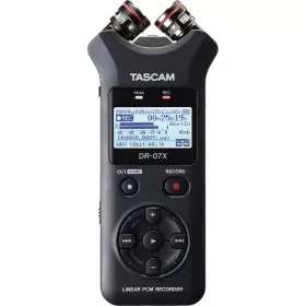 Enrégisteur Tascam DR-07X Bleu Noir de Tascam, Dictaphones numériques - Réf : S9125137, Prix : 135,18 €, Remise : %