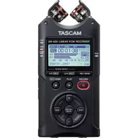 Enrégisteur Tascam DR-40X Bleu Noir de Tascam, Dictaphones numériques - Réf : S9125138, Prix : 206,01 €, Remise : %