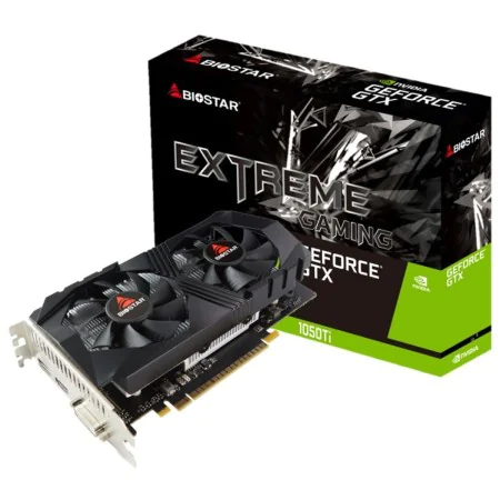 Carte Graphique Biostar VN1055TF41 NVIDIA GeForce GTX 1050 Ti 4 GB GDDR5 de Biostar, Cartes graphiques - Réf : S9128777, Prix...