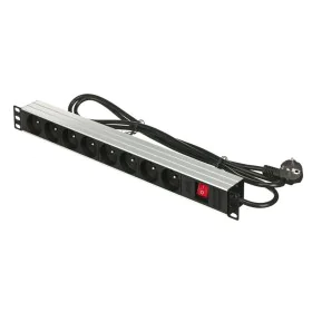 Extensor 19" 8 Tomas Schuko com interruptor Actina PZ081U (1,8 m) de Actina, Réguas - Ref: S9129052, Preço: 22,14 €, Desconto: %