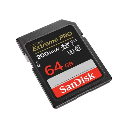 Micro SD Memory Card with Adaptor SanDisk Extreme PRO 64GB Black 64 GB by SanDisk, USB flash drives - Ref: S9130073, Price: 2...