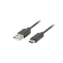 Cabo USB A para USB-C Lanberg CA-USBO-31CU-0018-BK Preto 1,8 m (1 Unidade) de Lanberg, Cabos USB - Ref: S9130521, Preço: 4,28...