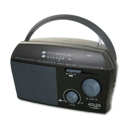 Radio Adler AD 1119 Noir de Adler, Radio portables - Réf : S9130768, Prix : 18,88 €, Remise : %