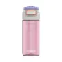 Garrafa de água Kambukka Elton Barely Blush Cor de Rosa Violeta Plástico Tritan 500 ml de Kambukka, Cantil e garrafas de água...