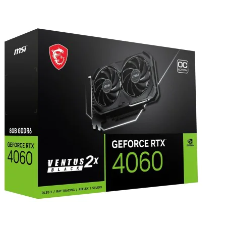 Carte Graphique MSI RTX 4060 VENTUS 2X BLAC Geforce RTX 4060 GDDR6 8 GB de MSI, Cartes graphiques - Réf : S9131924, Prix : 36...